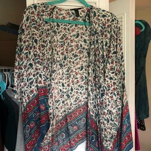 Forever 21 Floral Kimono